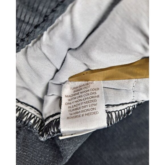 J Jill Women's Black Velvet Tapered Slim Leg Stretch Size 26 Holiday Fancy - Picture 7 of 9